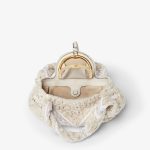 FENDI Spy Small Off-white inlaid Swakara fur and leather bag - Image 5
